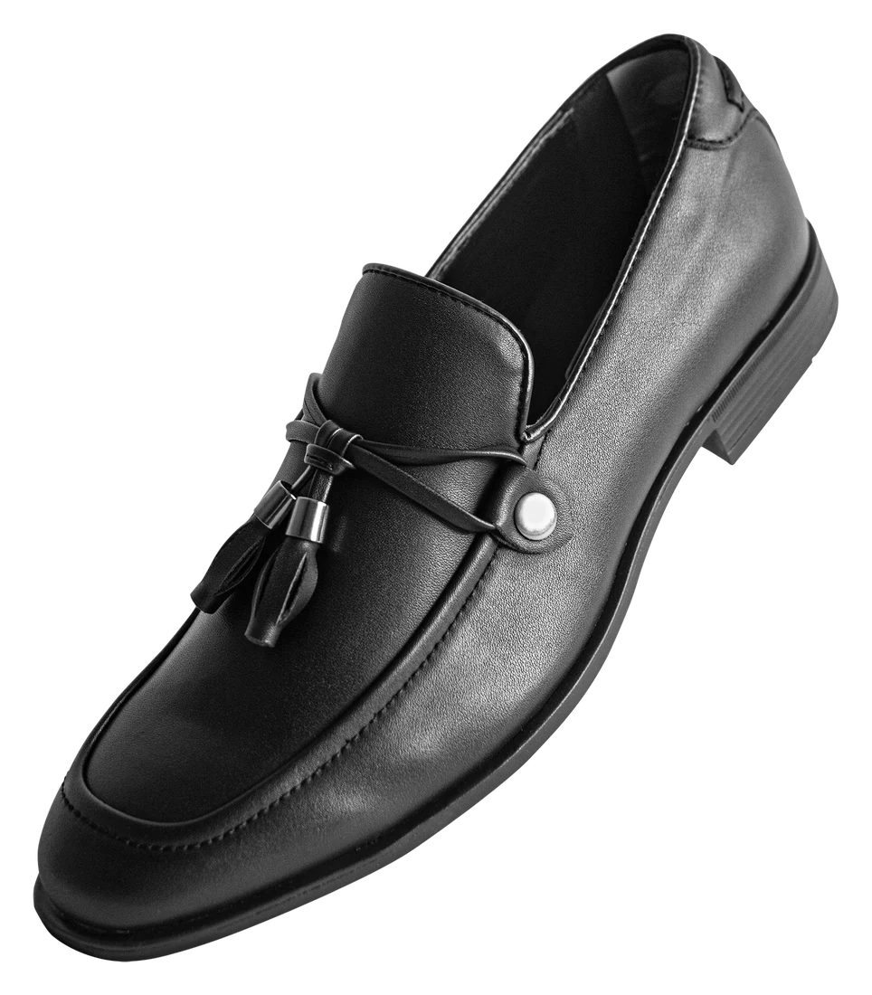 Onyx Buckle Loafer